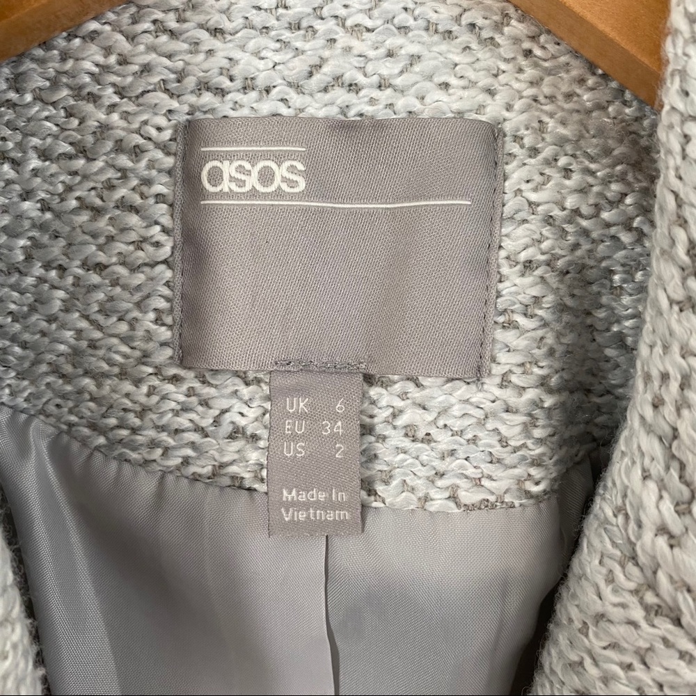 ASOS Tweed Structured Jacket - Picture 4 of 4